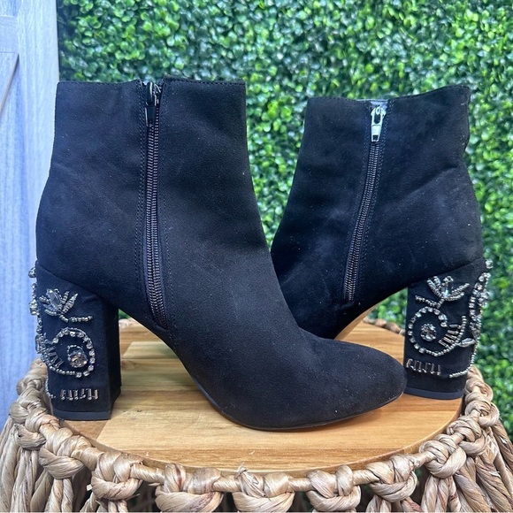 Bejeweled ankle booties - Picture 4 of 7